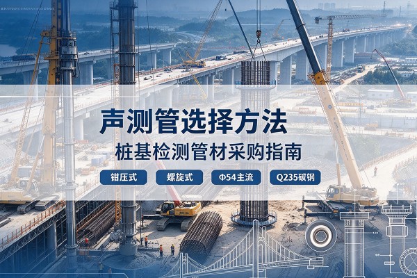 竞秀声测管选型标准